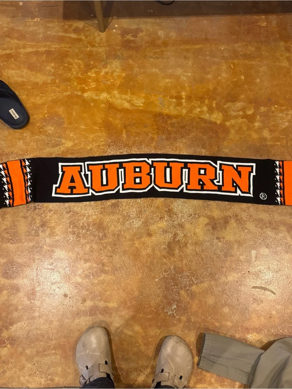 Auburn tigers football scarf CFB NCAA CBB College Sports